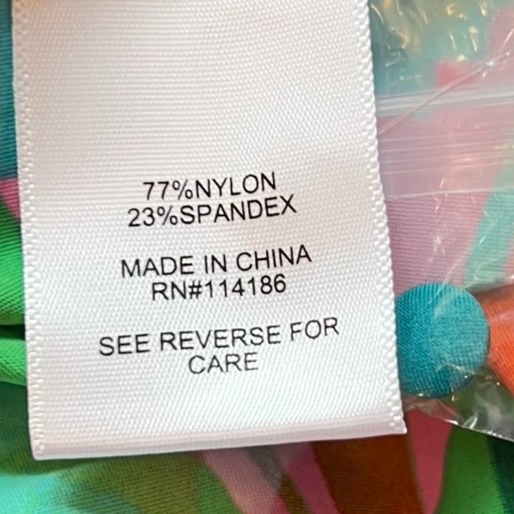 NEW Juicy Couture Tropical Palm Tiered Mini Dress , Size M - Picture 14 of 16